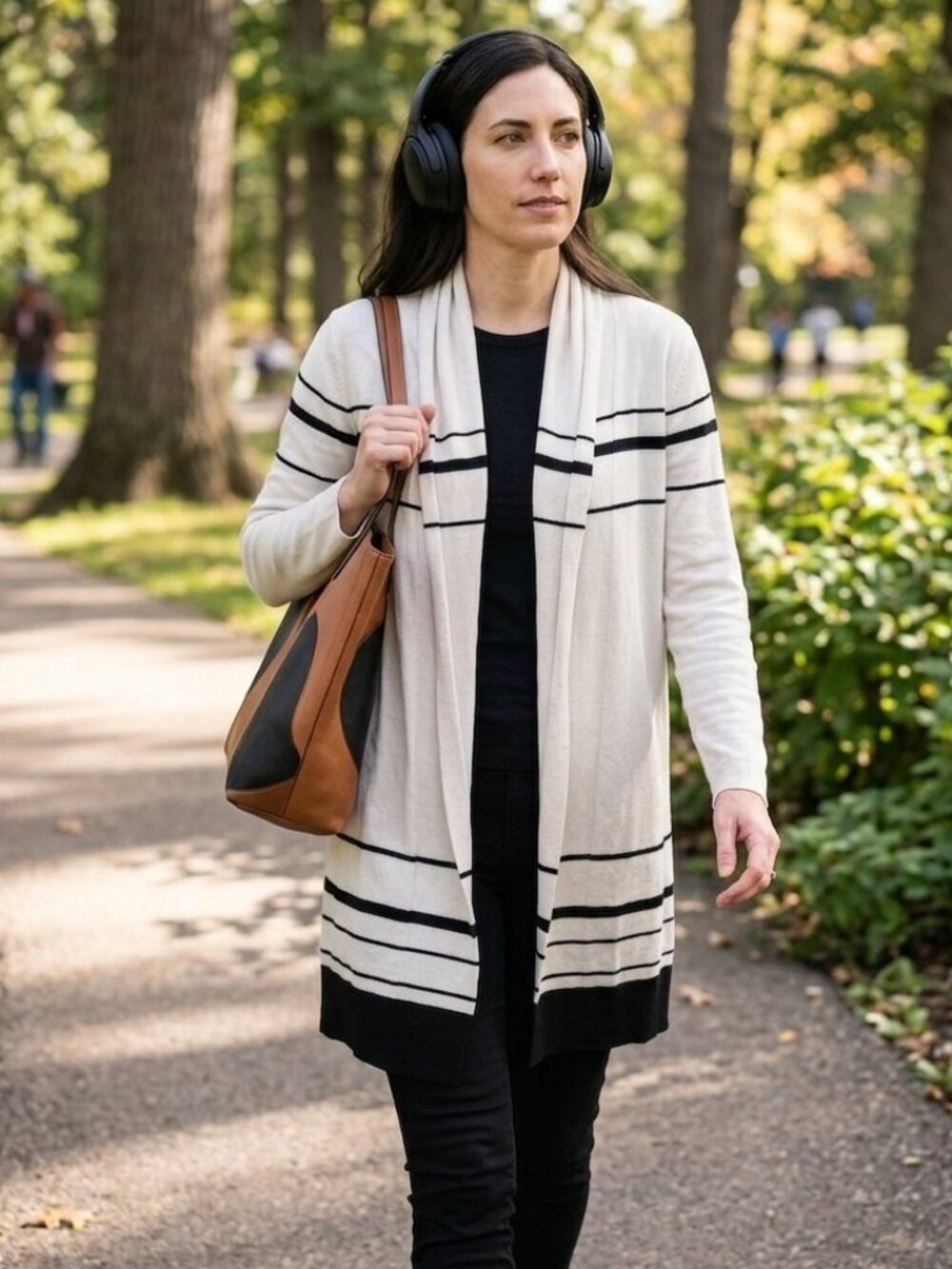 JOAN VASS OPEN CARDIGAN L / XL